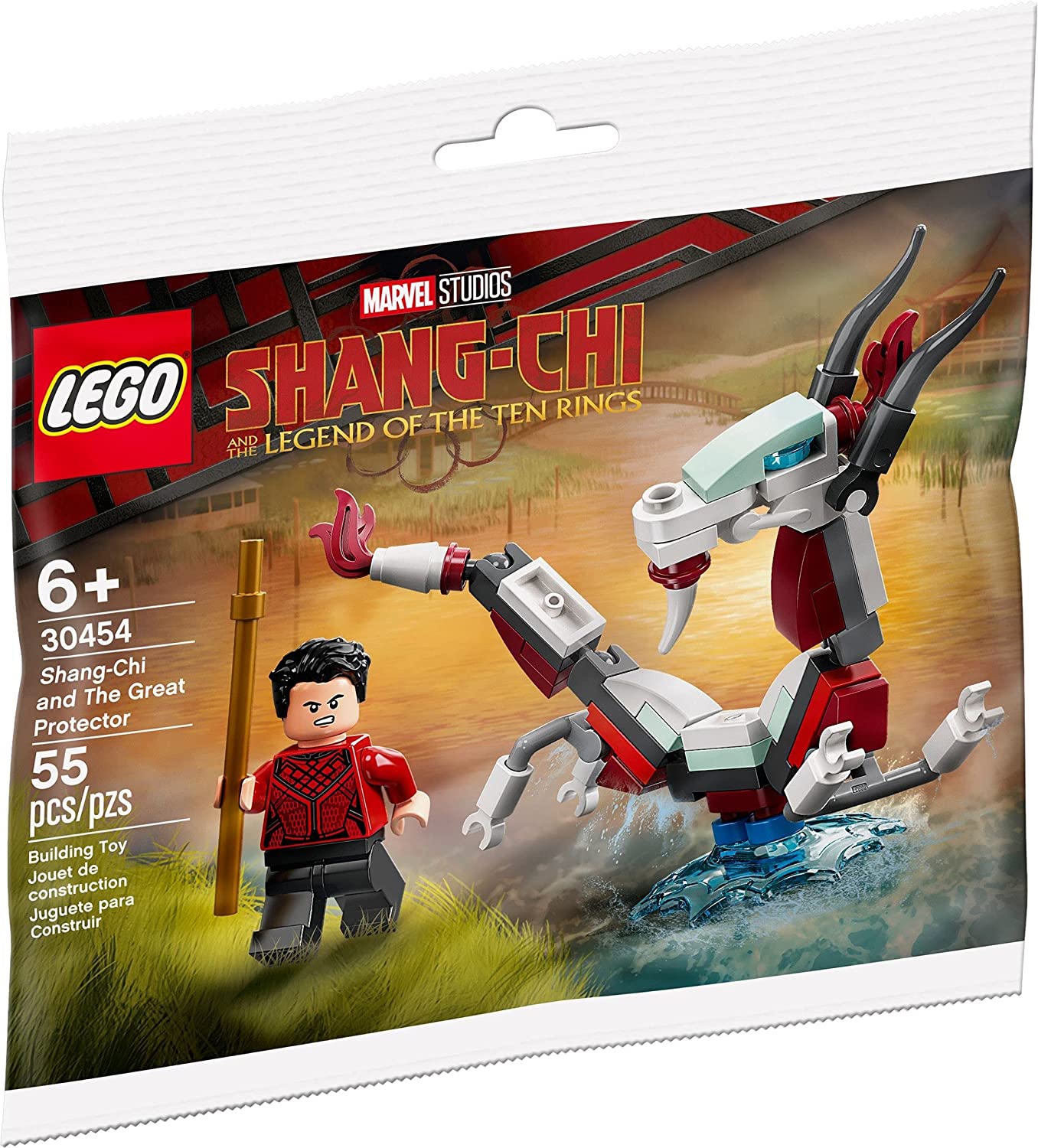 レゴ マーベル シャンチーと偉大な守護者 LEGO Shang-Chi and The Great Protector 30454