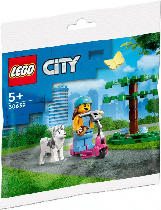 レゴ シティ ドッグパークとキックボード ミニセット LEGO CITY Dog Park and Scooter 30639