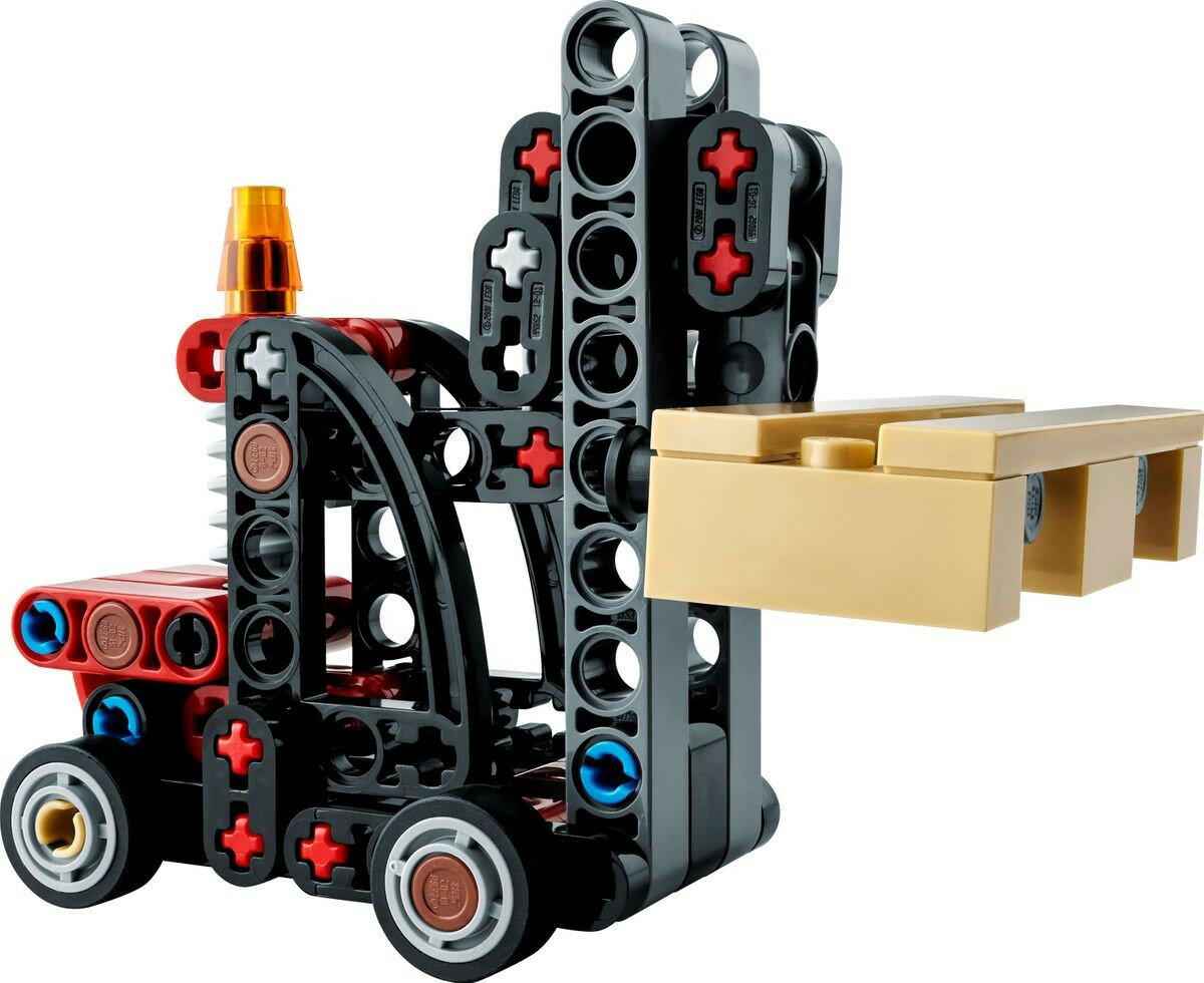 レゴ テクニック フォークリフトとパレット LEGO Forklift with Pallet 30655