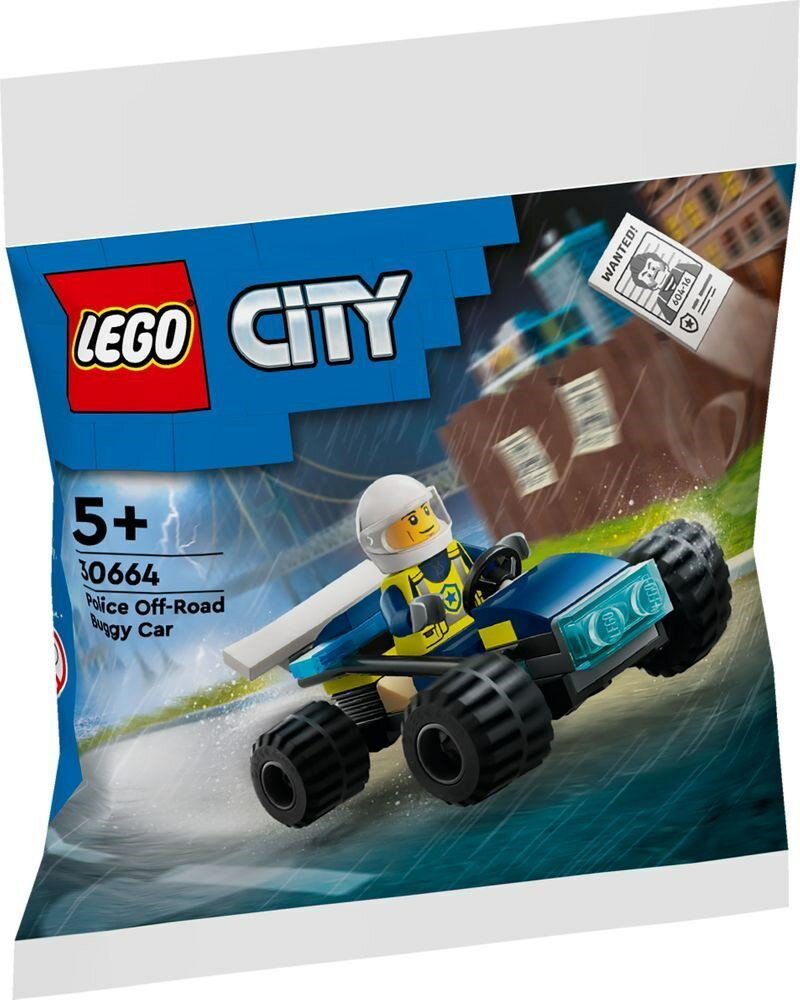 レゴ シティ 警察オフロードバギー LEGO CITY Police Off-Road Buggy Car 30664
