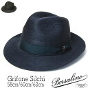 ボルサリーノ 【ポイント5倍20時から】 帽子 イタリア製”Borsalino(ボルサリーノ)” ファーフェルト中折れ帽 GRIFONE SILCHI 115421 ハット メンズ 秋冬 [大きいサイズの帽子アリ]【コンビニ受取対応商品】