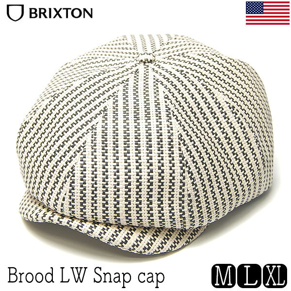 アメリカ”BRIXTON(ブリクストン)”ストライプ8枚はぎハンチング Brood アメリカ・カリフォルニア発祥の”BRIXTON(ブリクストン）” こちらはペーパーストローを使った夏らしい雰囲気の8枚はぎハンチング。 定番型のキャスケットタイプのBrood Snap Capは ビンテージライクな8枚はぎのクラシックなデザインを より横幅を削ってスマートで軽やかにモダナイズさせた帽子です。 今回のものはペーパーストローを2トーンのシート状に織った生地を縫製した仕様で 夏らしいリラックスしたカジュアル感漂う帽子に仕上がっています。 内側には抗菌・吸湿速乾機能を備えたスウェットバンドを搭載し、長時間でも清潔でドライな被り心地をキープ 裏地は接触冷感素材で、ヒンヤリしたかぶり心地が気持ちいいです。 フロントは一点スナップ留め、左サイドにメタルクレストピン付き サイズ：M(58cm)・L(60cm)・XL(62cm) 素材：ペーパーストロー100%、裏地：ポリエステル100% カラー:ナチュラルxブラック(キナリx黒のストライプ） 生産国：中国製 ・・・ ギフト対応大切な方への贈り物、誕生日プレゼントにもぜひどうぞ。メッセージカードも承ります こんな時に-ギフトイベント 普段使い・おしゃれ着・カジュアル・誕生日ギフト・父の日ギフト・クリスマスギフト・バレンタインギフト・敬老の日ギフト・還暦祝い 帽子の着用対象の方 メンズ・男性・彼氏・お父さん・父・おじいさん・祖父・ユニセックスクリックすると大きめの画像が出てきます。 BRIXTON(ブリクストン) ストライプ8枚はぎハンチング Brood | メンズ 春夏 アメリカ・カリフォルニア発祥の”BRIXTON(ブリクストン）” 音楽、ストリート、サーフ、スケートカルチャーなどに影響を受けた、 ヴィンテージ感のあるクラシックさとモダンなデザインをミックスしたヘッドウェア中心のブランドです。 こちらはペーパーストローを使った夏らしい雰囲気の8枚はぎハンチング。 定番型のキャスケットタイプのBrood Snap Capは ビンテージライクな8枚はぎのクラシックなデザインを より横幅を削ってスマートで軽やかにモダナイズさせた帽子です。 今回のものはペーパーストローを2トーンのシート状に織った生地を縫製した仕様で 夏らしいリラックスしたカジュアル感漂う帽子に仕上がっています。 内側には抗菌・吸湿速乾機能を備えたスウェットバンドを搭載し、長時間でも清潔でドライな被り心地をキープ 裏地は接触冷感素材で、ヒンヤリしたかぶり心地が気持ちいいです。 フロントは一点スナップ留め、左サイドにメタルクレストピン付き ＊多少編みムラの見える場合もありますことご了承ください。 サイズ M(58cm)・L(60cm)・XL(62cm) サイズ感・対応サイズ ほぼ表示サイズどおりの実測値です。Mサイズは標準サイズの方、Lサイズは大きめサイズの方、XLサイズは大きいサイズの方向け サイズの測り方等はこちらもご覧ください 各部 　頭高さ：約12cm、つば長さ：約5cm 素材 ペーパー100%、裏地：ポリエステル100% カラー ナチュラルxブラック（生成り色x黒のストライプ） 生産国 中国製 クリーニング 洗濯はできません *帽子の取り扱いについてはこちらもご参照ください。 適シーズン 春夏 素材感 やや厚め、中程度の柔らかさ、つば：中〜やや厚め、やや硬め 帽子重量 約120g ＊個体差・サイズによる差があります サイズ調整 サイズ調整用フエルトテープはあまり有効ではありません ギフト包装 丸箱30cm(有料)包装 or 袋包装(無料)対応 ＊ギフト包装(ラッピング袋・箱)から、ギフト包装をご注文ください ＊適シーズンは主観的なものですので大体の目安とお考えください。＊各部サイズは標準サイズ前後のものです。両極付近のサイズにおいては多少の差異がある場合もございます。