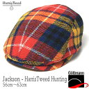【ポイント5倍&クーポン】 帽子 ドイツ GOTTMANN(ゴットマン) ハリスツイードハンチング JACKSON ジャクソン メンズ 秋冬 [大きいサイズの帽...