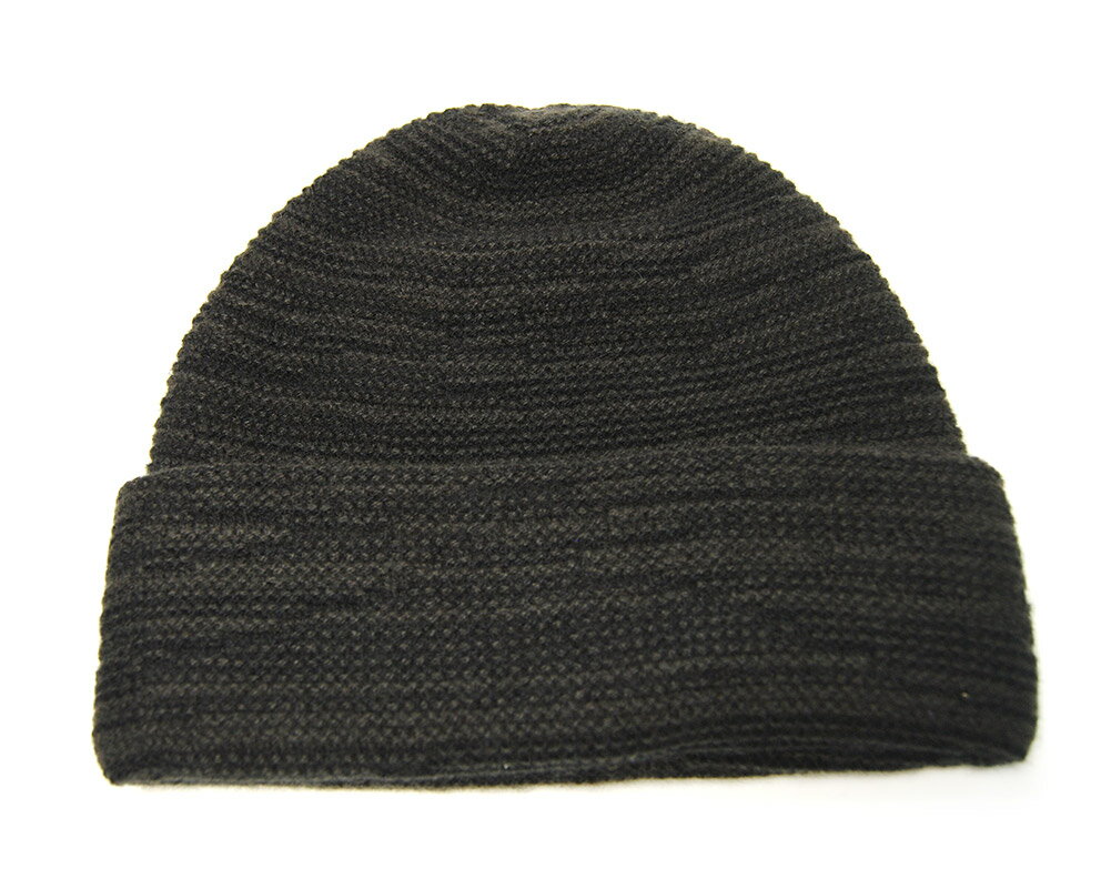 ジョンストンズ 未使用 ニット帽 チャコール カシミヤ 帽子 フリーサイズ ジョンストンズ 未使用 ニット帽 チャコール カシミヤ 帽子
