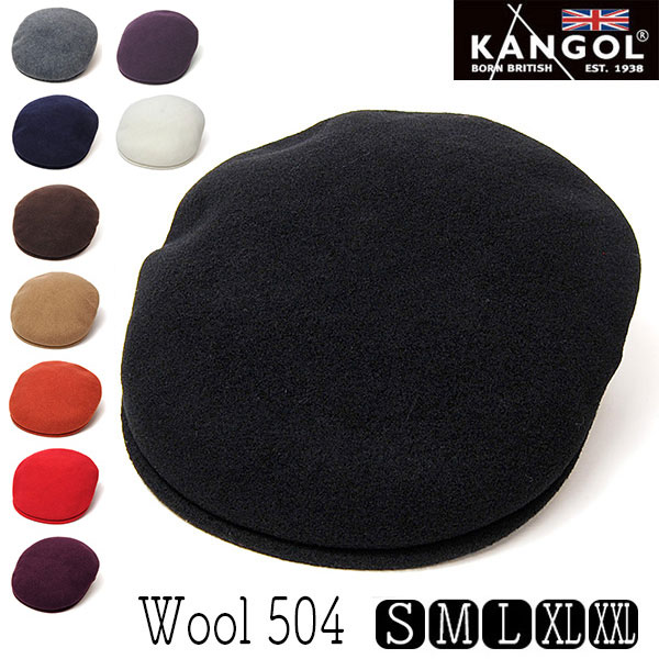 ”KANGOL(カンゴール)”ウールハンチング(WOOL504)