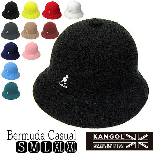 帽子 ”KANGOL(カンゴール)” バミューダカジュアル BERMUDA CASUAL ハット メンズ レディース ユニセックス 春夏 オールシーズン 
