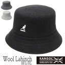 【クーポン配布中】 帽子 KANGOL(カンゴール) ウールバケットハット WOOL LAHINCH メンズ レディース ユニセックス 秋冬 [大きいサイズの帽...