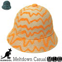 【ポイント10倍】 帽子 KANGOL(カンゴール) メルトダウンカジュアル Meltdown Casual ハット メンズ レディース ユニセックス 春夏 オ...