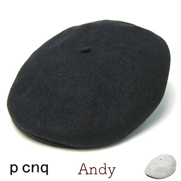 Rakuten - 【ポイント5倍】 帽子 p cnq(パークニック) ウールハンチング andy 秋冬 レディース ユニセックス 【コンビニ受取対応商品】 アウトレットAW