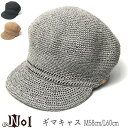 帽子 Nol(ノル) 細編みコットンキャスケット ギマキャス メンズ ユニセックス 春夏 オーガニックコットン 折り畳み 手洗い メール便対応可 [大きいサイズ...