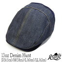 帽子 ”Retter(レッター)”デニムハンチング 13oz Denim Huntメンズ 春夏秋冬 オールシーズン 日本製 