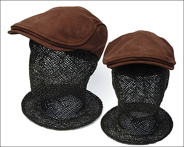 【ポイント10倍】 帽子 mila schon(ミラショーン) フェイクスエードハンチング アマレッタ メンズ 秋冬 ヌバック [大きいサイズの帽子アリ][小さいサイズの帽子あり] アウトレットAW 2