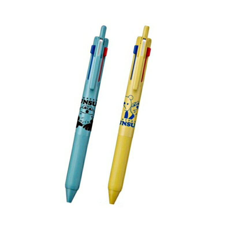 パペットスンスン 3色ボールペン ジェットストリーム 0.5 赤 黒 青 文房具 ステーショナリー 筆記用具 会社 学校 ペン SUNSUN ノンノンのサムネイル