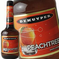 デカイパー ピーチツリー ブラウン 750ml 15度 (Dekuyper Original PeachTree) リキュール リキュール種類 kawahc 嬉しい お礼 御礼 ギフト プチギフトにオススメ ホワイトデー贈って喜ばれるプレゼント