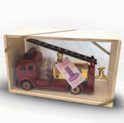 デヴォイユ 木枠入ファンシーボトルシリーズ  プリューヌ 200ml 43度 PAUL DEVOILLE FIRE BRIGADE TRUCK PLUNE kawahc