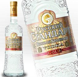 ルースキー スタンダルト ゴールド (ロシアンスタンダード) 1000ml 40度 ロシア産ウォッカ RUSSKY STANDART GOLD kawahcのサムネイル