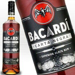 バカルディ ブラック 750ml 40度 正規品 Bacardi Black kawahc お礼 御礼 ホワイトデー贈って喜ばれるプレゼント ギフト プチギフトにオススメ