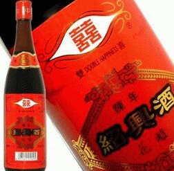 紹興酒 双喜 600ml 17度 正規品 酒 中国 中国酒 Chinese rice wine (shao hsing) 送って嬉しい kawahc お礼 御礼 ホ…