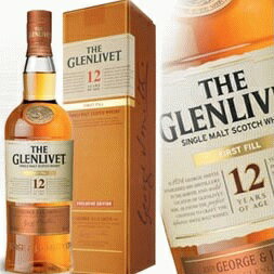 グレンリベット 12年ファーストフィル 700ml 40度 箱付 グレンリヴェット Glenlivet First Fill スペイサイドモルト シングルモルトウイスキー SpeysideMalt single malt scotch whisky イギリス英国スコットランド産 kawahc