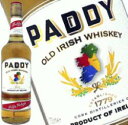パディ アイリッシュ 700ml 40度 (PADDY Old Irish Whiskey) kawahc お礼 御礼 ホワイトデー贈って喜ばれるプレゼント ギフト プチギフトにオススメ