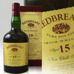 レッド ブレスト 15年 700ml 46度 (RedBreast 15YO) アイリッシュ ウイスキー アイリッシュコーヒー にオススメ 紅茶 Irish Whisky kawahc 嬉しい お礼 御礼 ギフト プチギフトにオススメ ホワイトデー贈って喜ばれるプレゼント