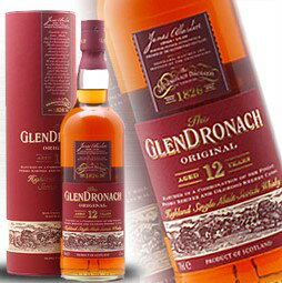 GLENDRONACH グレンドロナック 12年 シェリーカスク 700ml 43度 箱付 ハイランドモルト・ハイランド地区シングルモルト ウイスキー kawahc