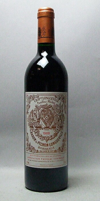 シャトー・ピション・ロングヴィル・バロン [1988] 赤 750ml ワイン フランス・ボルドー ポイヤック 赤ワイン kawahg