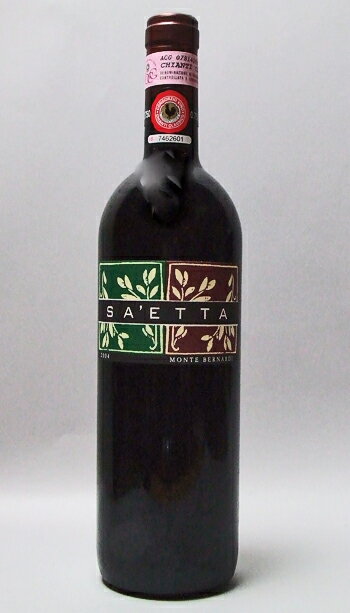 モンテ・ベルナルディ サエッタ ［2004］ 赤 750mlc 【summer0816】 ワイン イタリア トスカーナ 赤ワイン kawahgのサムネイル