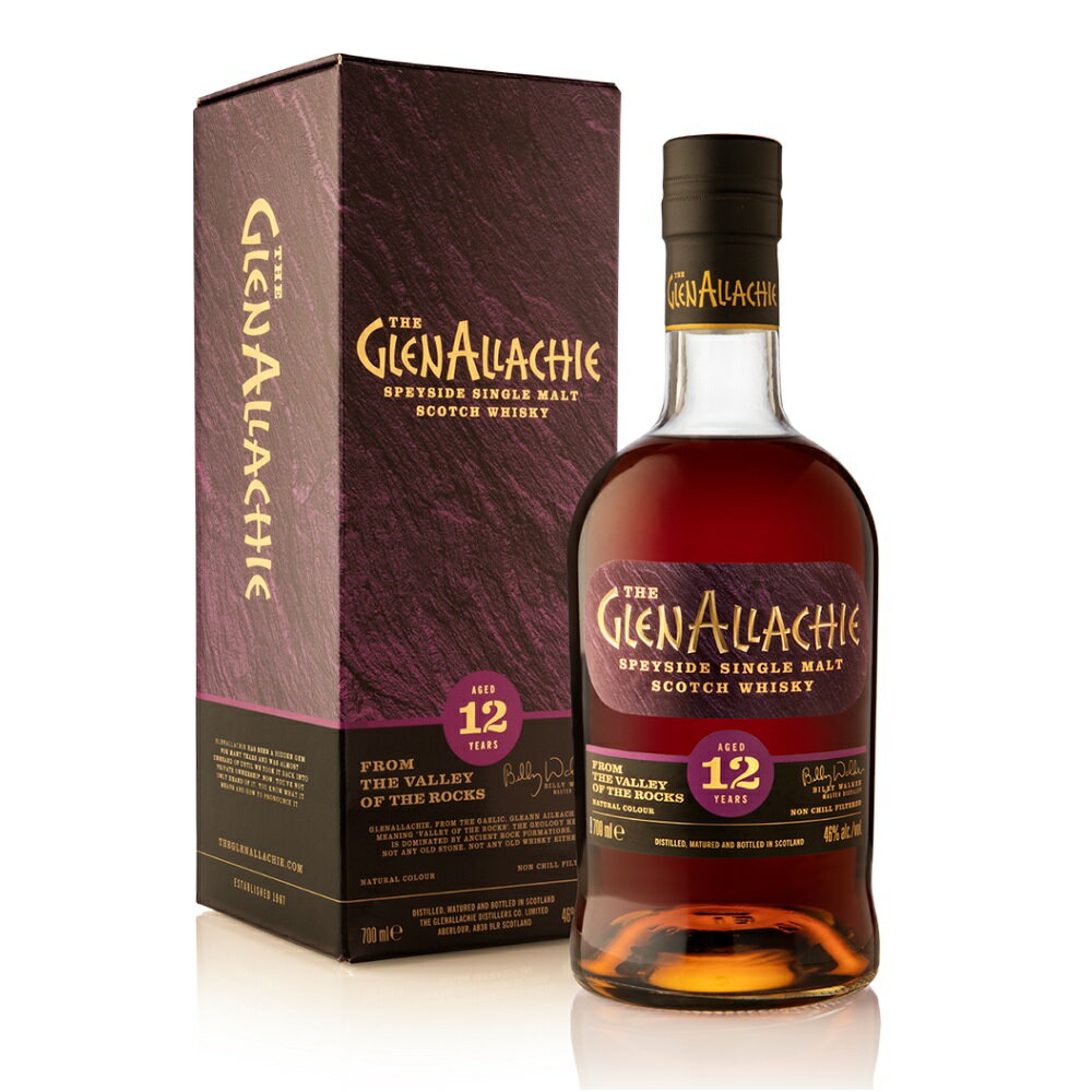 グレンアラヒー 12年 700ml 46度 正規輸入品 箱付 Glenallachie 12years スペイサイドモルト シングルモルトウイスキー ウヰスキー SpeysideMalt Single Malt Scotch Whisky イギリス英国スコットランド kawahc ※おひとり様1ヶ月に1本限り