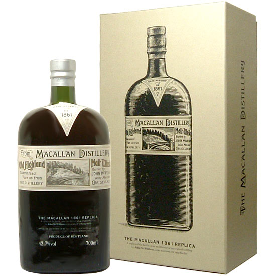 マッカラン レプリカ [1861] 700ml 42.7度 箱付 (Macallan Replica 1861) ウィスキー kawahc