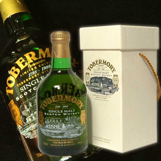 トバモリー 200周年記念ボトル 700ml 40度 (Tobermory single Malt) ウィスキー kawahc