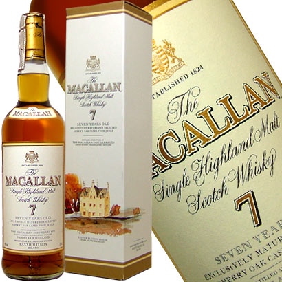 マッカラン 7年 700ml 40度 (Macallan 7YO) ウィスキー kawahc