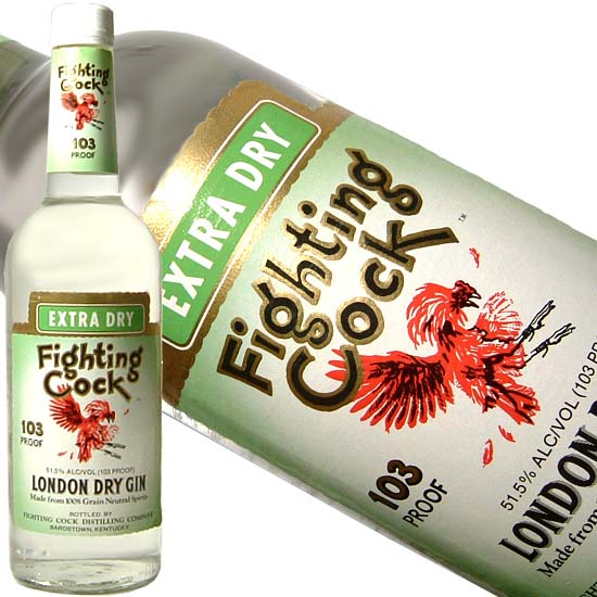 ファイティングコック ロンドン ドライ ジン 750ml 51.5度 (Fighting Cock London Dry Gin) kawahc