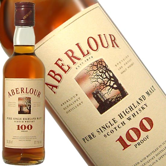 【旧ボトル】アベラワー ピュアーモルト 333ml 57.1度 (Aberlour 100 proof Pure Malt) ウィスキー kawahc