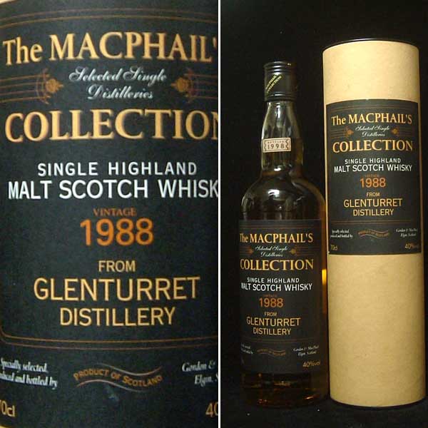 G&M グレンタレット [1988] 700ml 40度 (Gordon & MacPhail Glenturret [1988]) ウィスキー kawahc