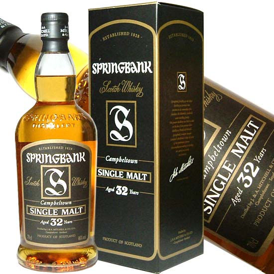 スプリングバンク 32年 700ml 46度 (SpringBank 32YO Single Malt) ウィスキー kawahc