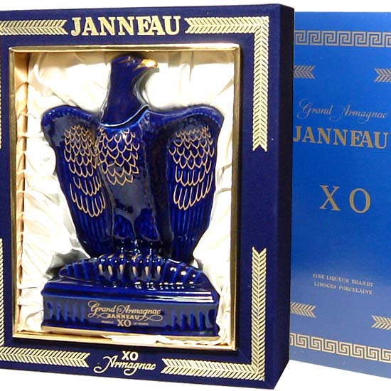 ジャノー XO ブルー イーグル 700ml 40度 (Janneau X.O. Grand Armagnac) ※およそ15年ほど前にボトリングされた 貴重なオールド・ヴィンテージ・アルマニャック。 オールドヴィンテージにご理解のある方のみの ご購入でお願いいたします。 kawahc