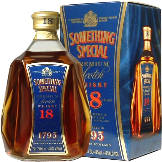 サムシング スペシャル 18年 750ml 43度 (Something Special Premium 18YO) ウィスキー kawahc