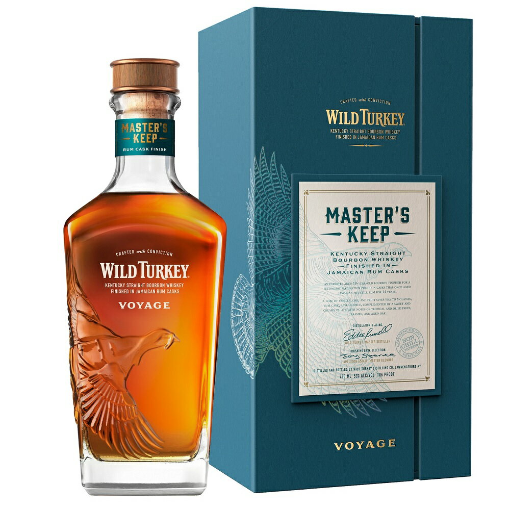 ワイルドターキー ボヤージュ 750ml 53度 正規品 箱付 マスターキープ バーボン ウイスキー Wild Turkey Unveils Master’s Keep Voyage ケンタッキー州 米国 アメリカ kawahc ※おひとり様1ヶ月に1本限り