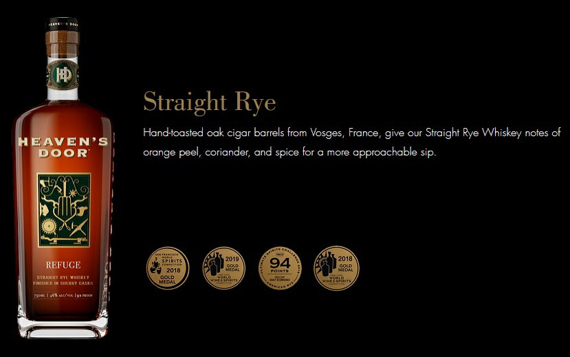 �إ��󥺥ɥ� ��ե塽���� ���ȥ졼�� �饤���������� 750ml 46�� ������ 6ǯ Refuge Straight Rye Whiskey ���󥿥å����� �ƹ� ����ꥫ USA United States of America kawahc