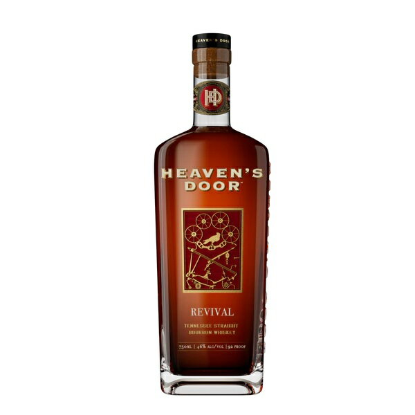 ヘヴンズドア リバイバル テネシー ストレート バーボンウイスキー 750ml 46度 正規品 6年 Heaven’s Door Tennessee Straight Bourbon Whiskey テネシー州 米国 アメリカ USA United States of America kawahc