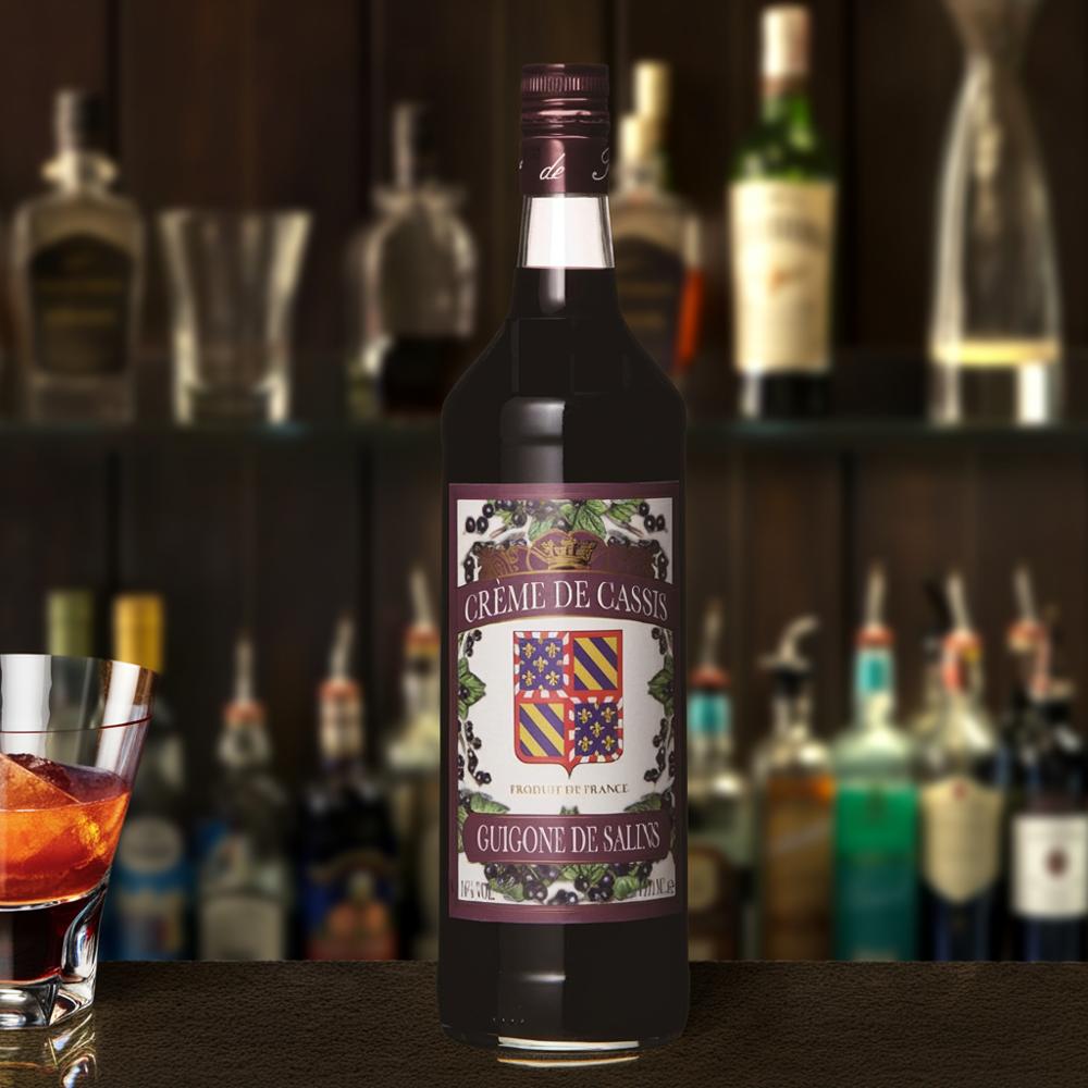 ギゴーヌ ド サラン クレーム ド カシス 1000ml 正規品 Guigone de Salins Creme de Cassis ノワール ..