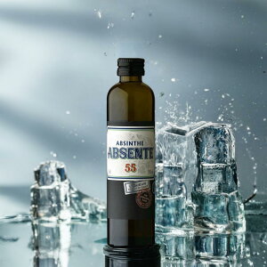 ミニチュア アブサント 100ml 55度 正規品 ABSENTE 55 エ ドメーヌ ドゥ プロヴァンス社 ハーブリキュール リキュール種類 オウシュウヨモギ ニガヨモギ アニスシード スターアニス レモンバーム ペパーミント 食前酒 France フランス産 kawahc