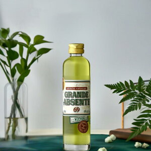 グランド アブサント 69 100ml 69度 ミニチュアボトル 正規品 GRANDE ABSENTE 69 エ ドメーヌ ドゥ プロヴァンス社 リキュール オウシュウヨモギ ニガヨモギ アニスシード スターアニス レモンバーム ペパーミント 食前酒 フランス産 kawahc