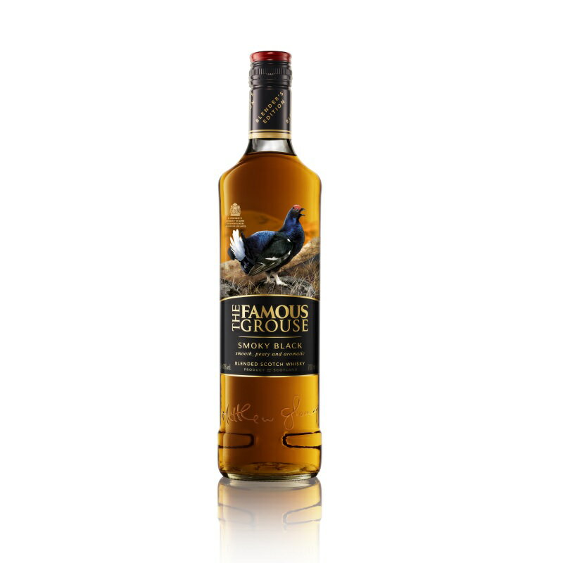 フェイマスグラウス スモーキーブラック 700ml 40度 THE FAMOUS GROUSE Smoky Black ブレンデッドスコッチウイスキー Blended Scotch W..