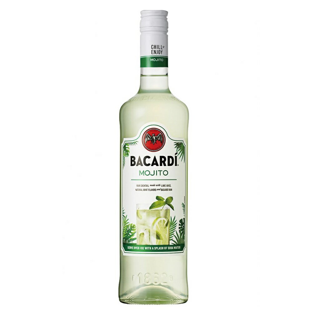バカルディ モヒート ラム 750ml 15度 正規品 Bacardi Mojito CLASSIC COCKTAILS Rum kawahc 本格的なモヒートを炭酸…
