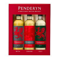 ペンダーリン ドラゴンギフトセット 200ml×3本セット 46度 正規品 箱付 Penderyn Myth Legend Celt ペンダリンミス レジェンド ケルト シングルモルトウイスキー ウェーリッシュモルト ウェールズモルト kawahc