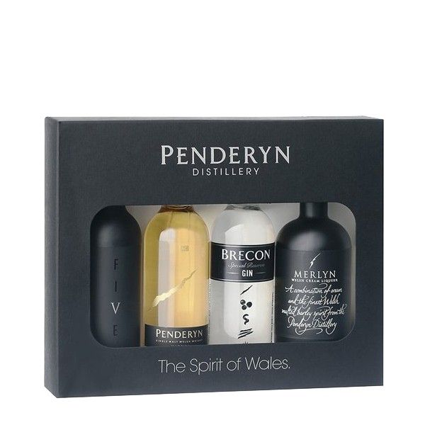 ڥ ԥå  륺 50ml4ܥߥ˥奢եȥå  Ȣ Penderyn FiveVodka Mad...