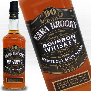 エズラブルックス ブラック 750ml 45度 正規品 Ezra Brooks Black label Kentucky Straight Bourbon Whiskey ケンタッキーストレートバ..