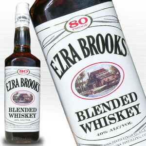 エズラブルックス ホワイト 700ml 40度 正規品 Ezra Brooks White label Kentucky Straight Bourbon Whiskey アメリカンウイスキー エズラ アメリカ米国ケンタッキー州 kawahc ※終売品の為 おひとり様1本限り